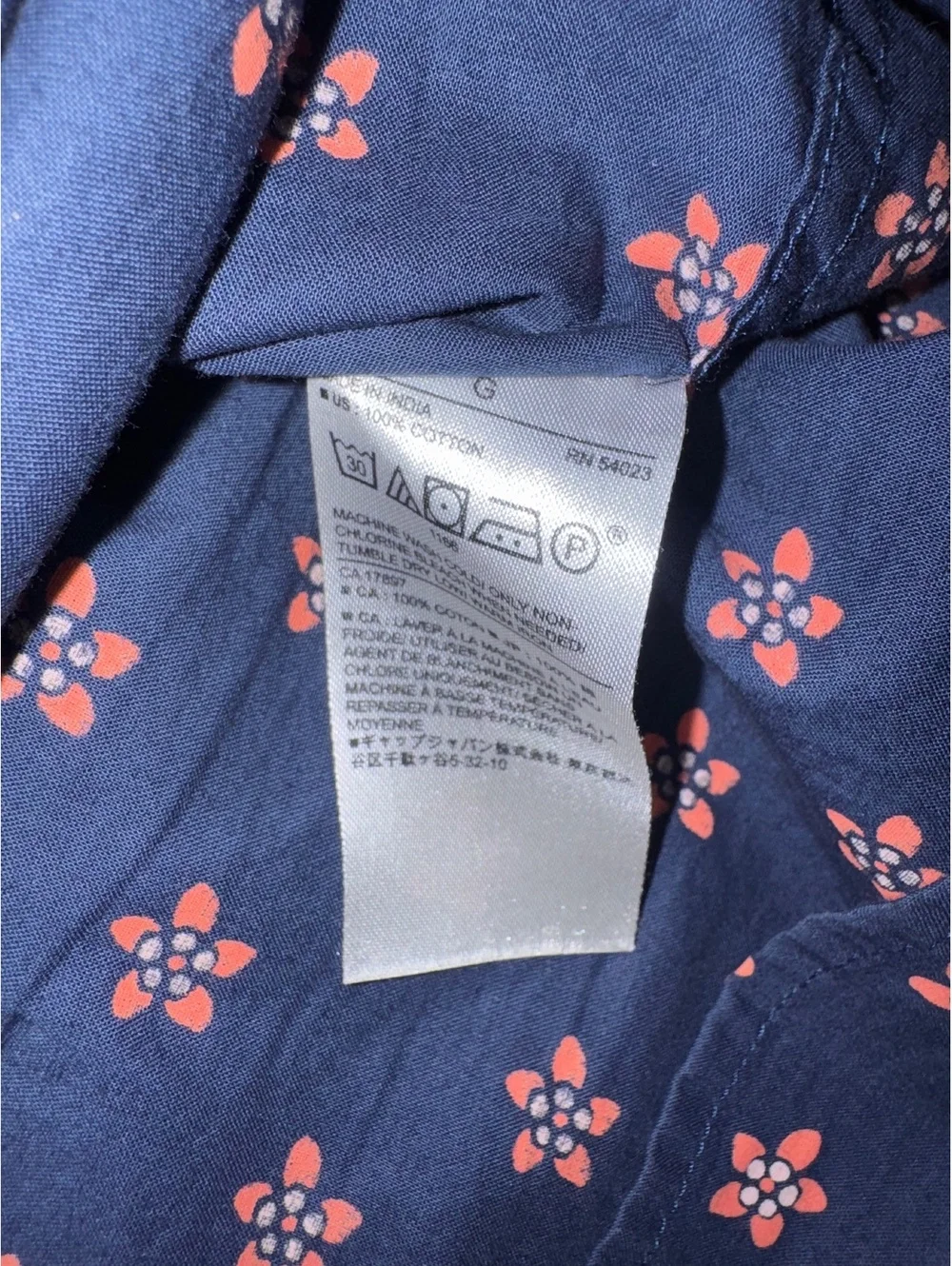 Men’s Lot of 2 Banana Republic Untucked Fit Floral Button Down Shirts Size Large